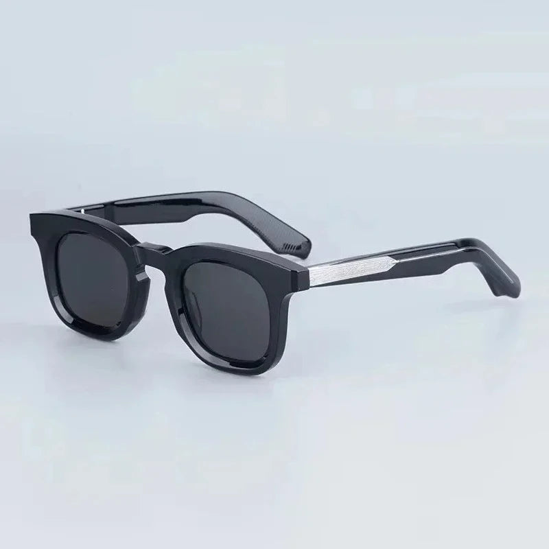 JMM Devaux Acetate Rectangle Sunglasses Uv400 Men and Women High Quality Classical Handmade Prescription Eyeglasses with Case
