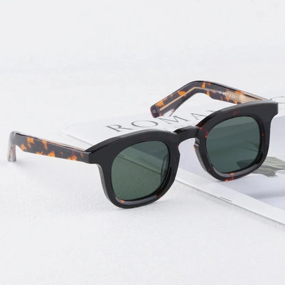 JMM Devaux Acetate Rectangle Sunglasses Uv400 Men and Women High Quality Classical Handmade Prescription Eyeglasses with Case
