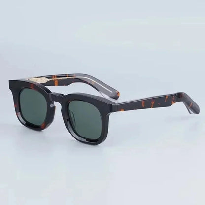 JMM Devaux Acetate Rectangle Sunglasses Uv400 Men and Women High Quality Classical Handmade Prescription Eyeglasses with Case