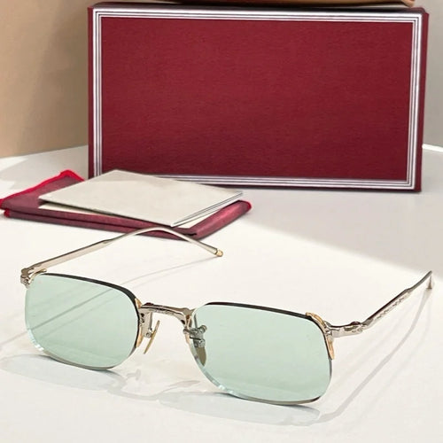 FONDA pure titanium frameless sunglasses - top-quality fashionable luxury accessories designed for both men and women with UV400