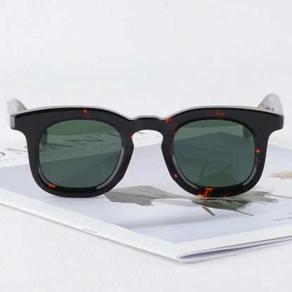 JMM Devaux Acetate Rectangle Sunglasses Uv400 Men and Women High Quality Classical Handmade Prescription Eyeglasses with Case