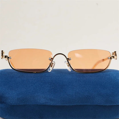 Hot Selling Semi Infinite Fashion New Women's Strange And Sexy Little Sunglasses, Brand Designer Punk Girl's Sunglasses UV400