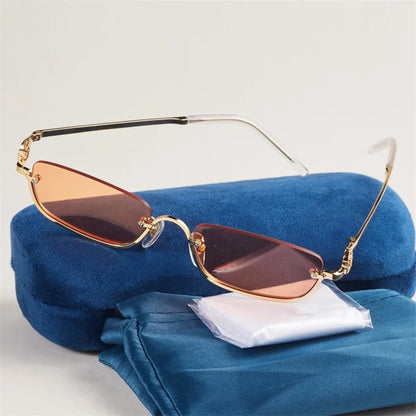 Hot Selling Semi Infinite Fashion New Women's Strange And Sexy Little Sunglasses, Brand Designer Punk Girl's Sunglasses UV400